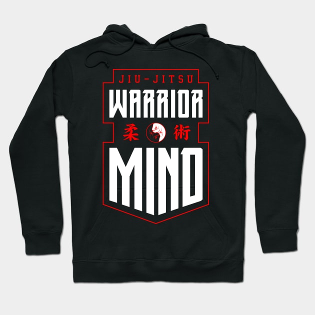 Jiu-Jitsu Warrior Mind Hoodie by Grandeduc